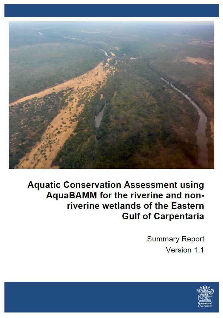Eastern Gulf of Carpentaria Aquatic Conservation Assessment